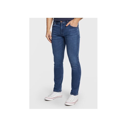 Wrangler Jeansy Larston 812 W18SCS23I 112320848 Granatowy Slim Tapered Fit Wrangler 32_34 MODIVO