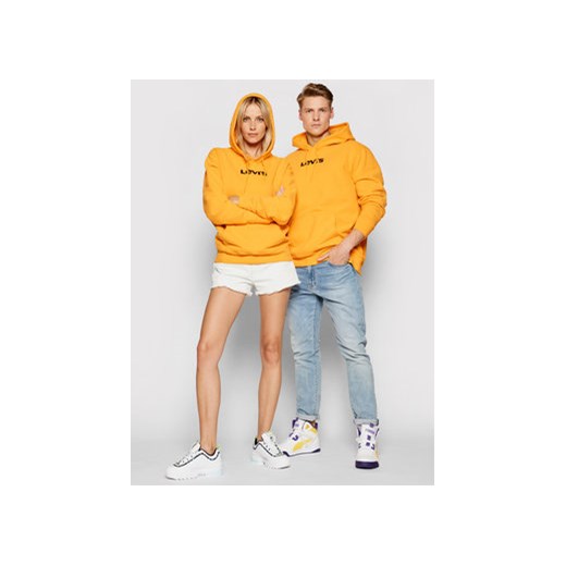 Levi's® Bluza Unisex Graphic A2410-0002 Żółty Standard Fit XL MODIVO