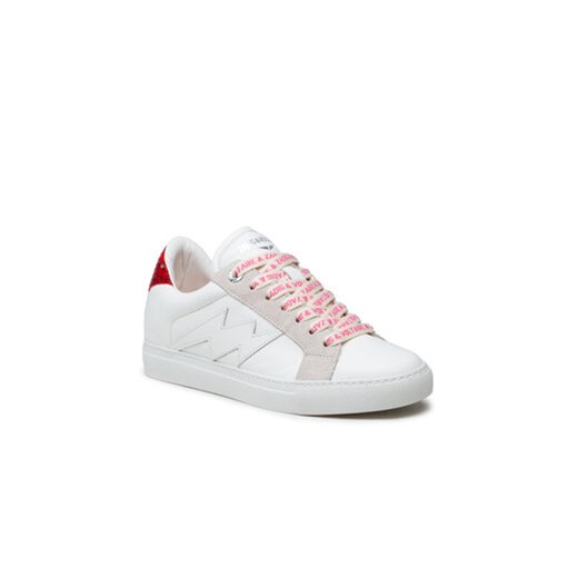 Zadig&Voltaire Sneakersy World 36 SWSN00016 Biały Zadig&voltaire 39 promocyjna cena MODIVO