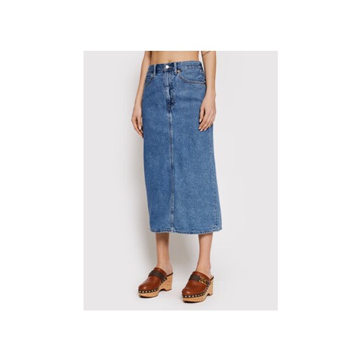 Levi's® Spódnica jeansowa '70s A1957-0000 Niebieski Regular Fit 23 wyprzedaż MODIVO