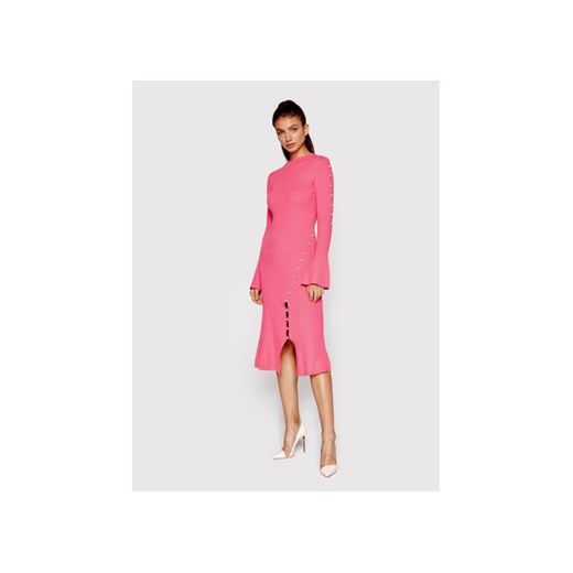 Silvian Heach Sukienka dzianinowa Hettor PGA22218VE Różowy Slim Fit XS MODIVO