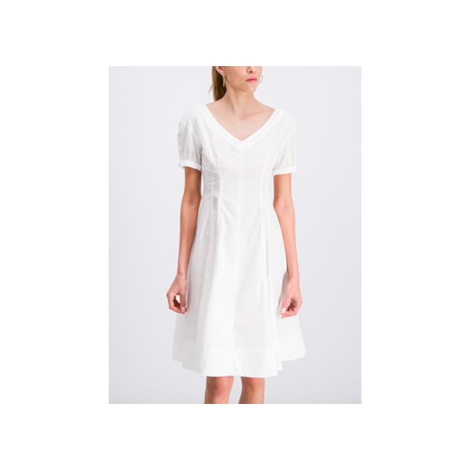 iBlues Sukienka codzienna Norme 72211292 Biały Regular Fit Iblues 40 MODIVO promocja