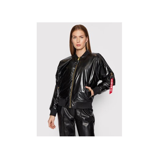Alpha Industries Kurtka bomber Ma-1 128001MF Czarny Oversize ze sklepu MODIVO w kategorii Kurtki damskie - zdjęcie 152652121