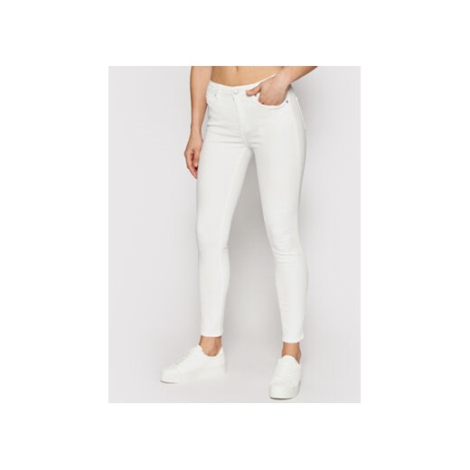 Calvin Klein Jeans Jeansy J20J215858 Biały Skinny Fit 33_30 MODIVO okazja