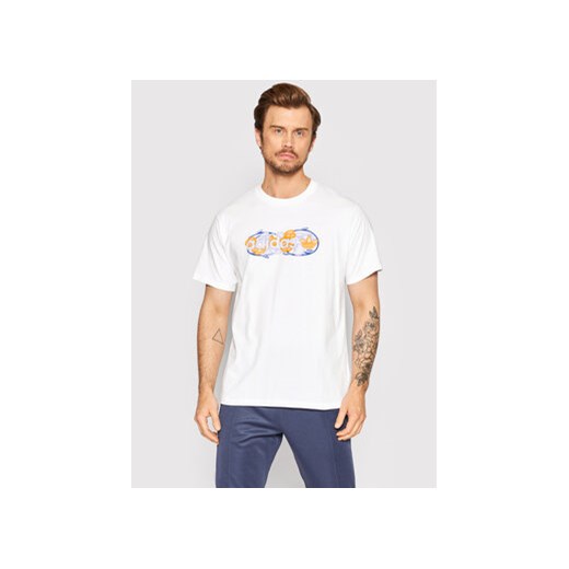 adidas T-Shirt Floral Linear HC2106 Biały Regular Fit XL MODIVO