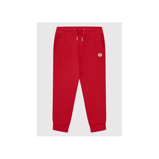 MICHAEL KORS KIDS Spodnie dresowe R14127 M Czerwony Regular Fit Michael Kors Kids 4A MODIVO