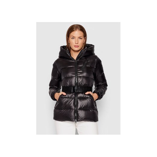 Calvin Klein Kurtka puchowa Belted K20K203054 Czarny Regular Fit Calvin Klein L wyprzedaż MODIVO