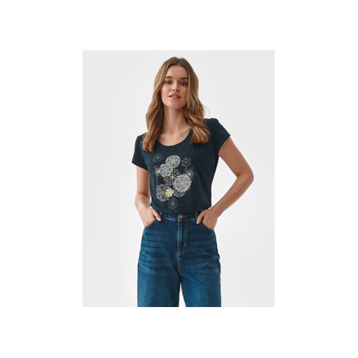 Tatuum T-Shirt Antonia 1 T2216.112 Granatowy Regular Fit S MODIVO
