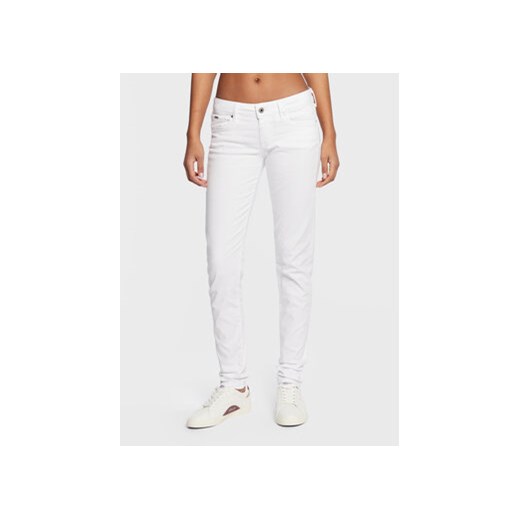 Pepe Jeans Jeansy Soho PL211539 Biały Skinny Fit Pepe Jeans 30_32 MODIVO