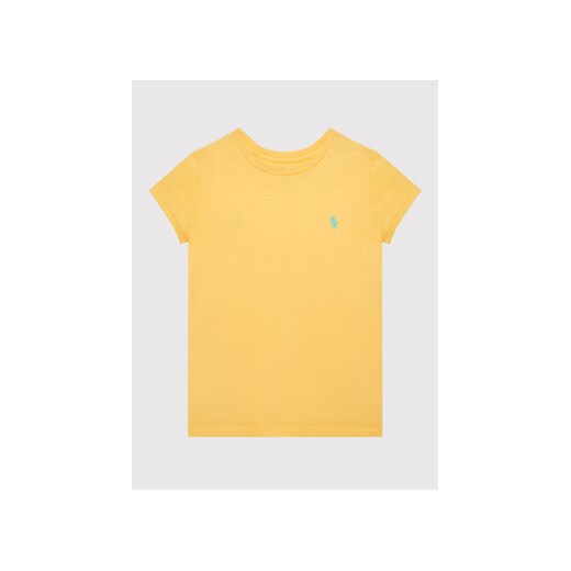 Polo Ralph Lauren T-Shirt 313833549029 Żółty Regular Fit Polo Ralph Lauren 128 MODIVO