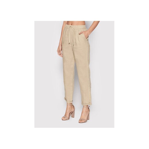 Ecoalf Spodnie materiałowe Sum GAPASUMPA3750WS22 Beżowy Relaxed Fit Ecoalf M MODIVO