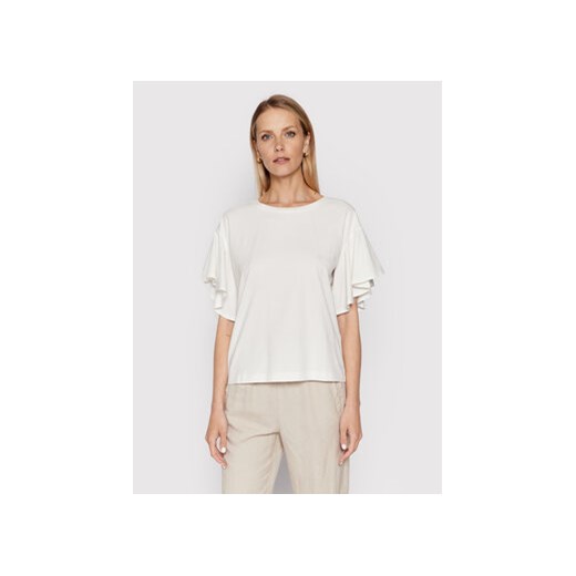 Tatuum Bluzka Gorgia T2208.063 Biały Loose Fit S promocyjna cena MODIVO
