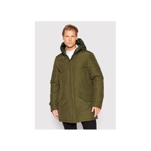 Woolrich Parka Polar CFWOOU0487MRUT0001 Zielony Regular Fit Woolrich XL okazyjna cena MODIVO