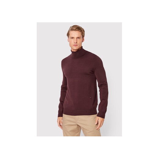 Trussardi Golf 52M00629 Brązowy Regular Fit Trussardi M MODIVO