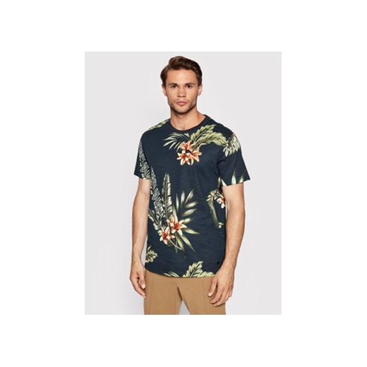 Jack&Jones PREMIUM T-Shirt Tropic 12203764 Granatowy Regular Fit Jack&jones Premium S MODIVO