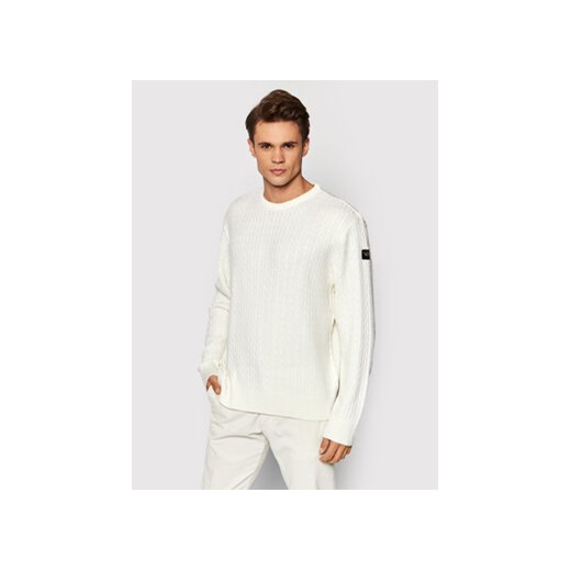 Paul&Shark Sweter C0P1045 Beżowy Regular Fit Paul&shark XL MODIVO