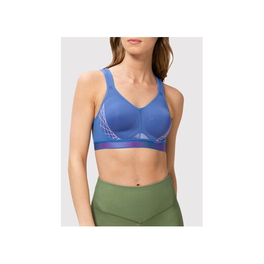 Triumph Biustonosz sportowy Triaction Cardio Cloud 10205923 Niebieski Triumph 85D okazja MODIVO