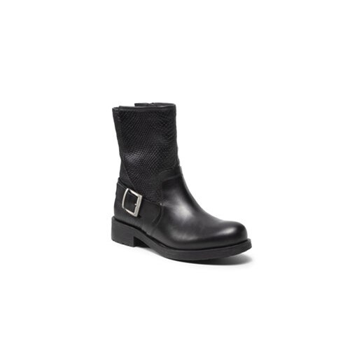 Geox Botki D Rawelle B D166RB 04341 C9999 Czarny Geox 36 okazyjna cena MODIVO