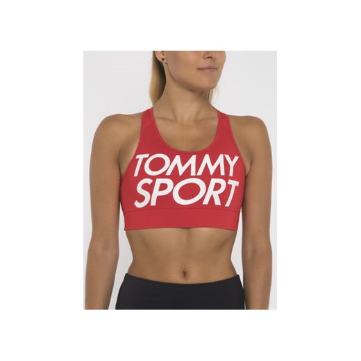 Tommy Sport Biustonosz top S10S100070 Czerwony Tommy Sport XS promocja MODIVO