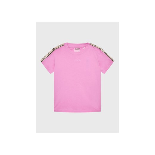 Różowa bluzka dziewczęca Guess 