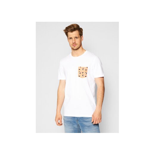 Jack&Jones T-Shirt Can 12193475 Biały Regular Fit XXL MODIVO