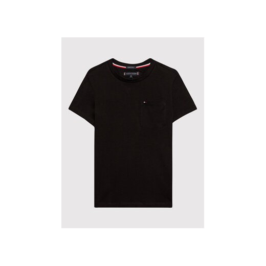 Tommy Hilfiger T-Shirt Essential KB0KB07081 M Czarny Regular Fit Tommy Hilfiger 3Y okazja MODIVO