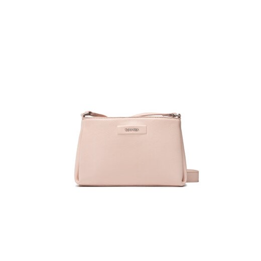 Calvin Klein Torebka Dressed Small Flap Crossbody K60K609692 Różowy Calvin Klein uniwersalny okazyjna cena MODIVO