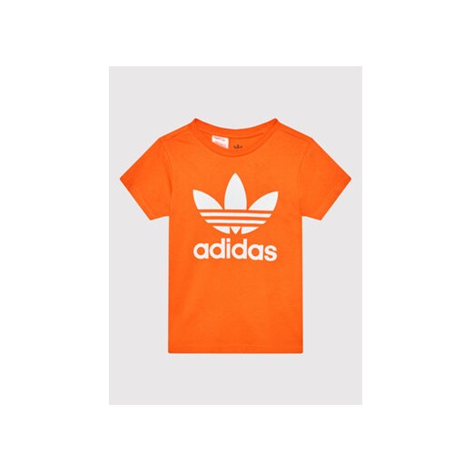 adidas T-Shirt Treofil HK0261 Pomarańczowy Regular Fit 13_14Y MODIVO