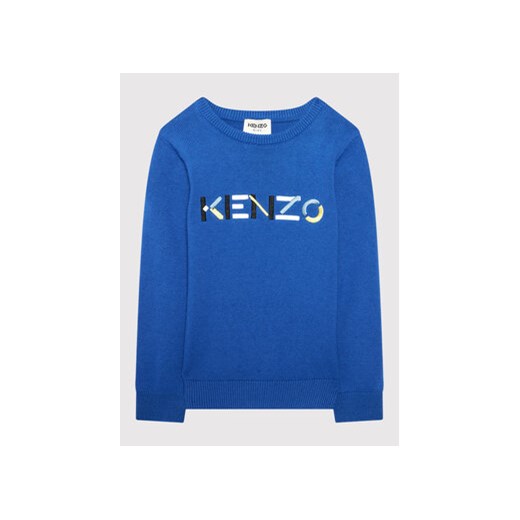 Kenzo Kids Sweter K25142 Granatowy Regular Fit Kenzo Kids 12Y MODIVO