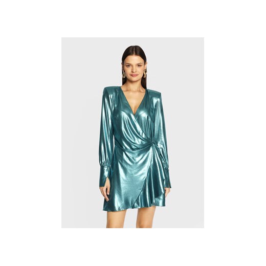 Patrizia Pepe Sukienka koktajlowa 2A2485/A188-G543 Niebieski Regular Fit Patrizia Pepe 42 MODIVO