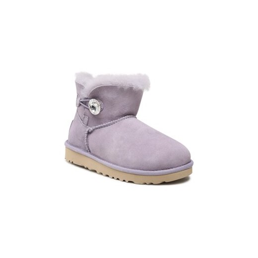 Ugg Buty W Mini Bailey Button Bling 1016554 Fioletowy 39 MODIVO