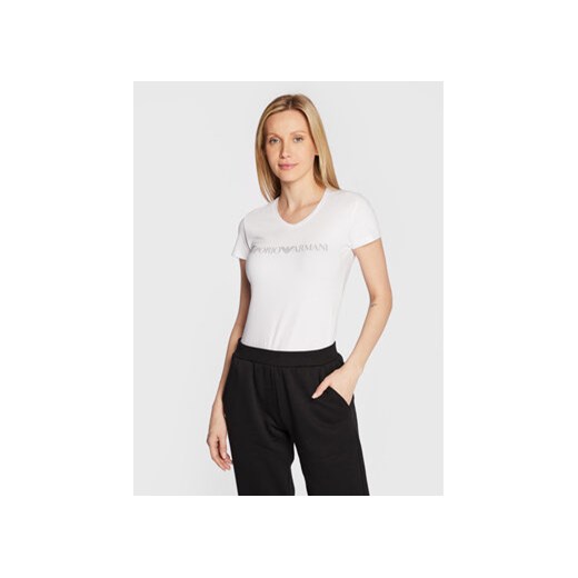 Emporio Armani Underwear T-Shirt 163321 2F227 00010 Biały Slim Fit XS MODIVO okazja
