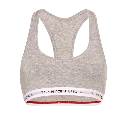 Tommy Hilfiger Gorset damski Kobiety Dżersej jasny szary marmurkowy ze sklepu vangraaf w kategorii Biustonosze - zdjęcie 152697201