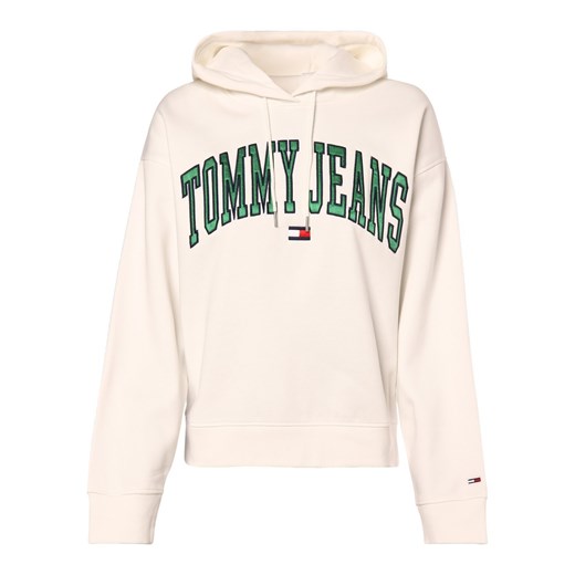 Tommy Jeans Damska bluza z kapturem Kobiety Bawełna écru jednolity Tommy Jeans M vangraaf
