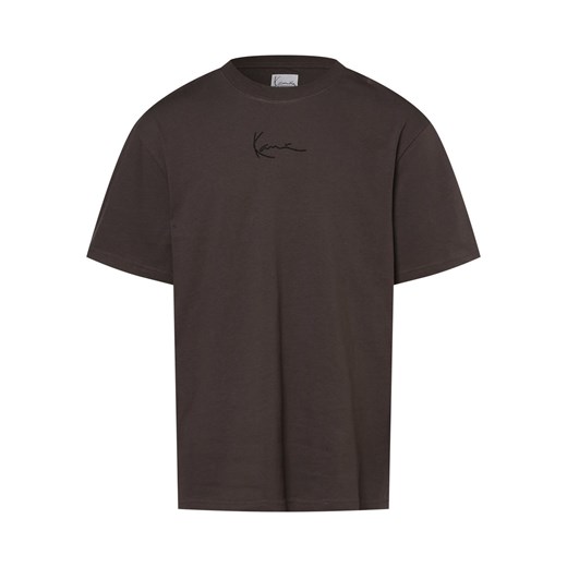 Karl Kani T-shirt męski Mężczyźni Bawełna antracytowy jednolity Karl Kani S vangraaf