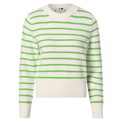 Tommy Hilfiger Sweter damski Kobiety biały w paski Tommy Hilfiger XS vangraaf okazyjna cena