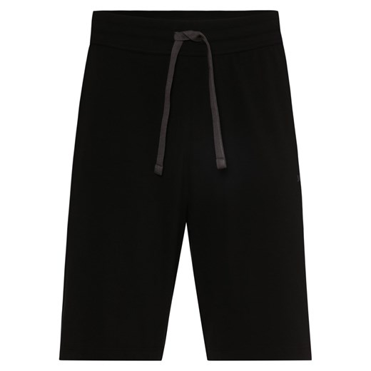 JOOP! Męskie spodenki od piżamy Mężczyźni Bawełna czarny jednolity ze sklepu vangraaf w kategorii Piżamy męskie - zdjęcie 152700873