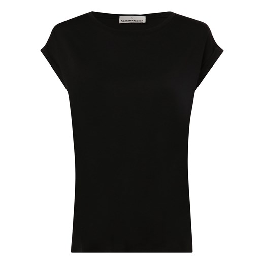ARMEDANGELS Koszulka damska Kobiety Sztuczne włókno czarny jednolity ze sklepu vangraaf w kategorii Bluzki damskie - zdjęcie 152700912