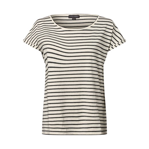 Franco Callegari T-shirt damski Kobiety Bawełna écru w paski ze sklepu vangraaf w kategorii Bluzki damskie - zdjęcie 152701583