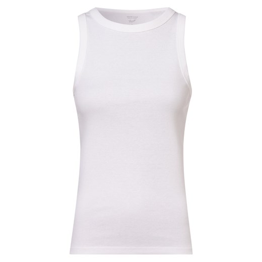 Marie Lund Top damski Kobiety Bawełna biały jednolity Marie Lund L vangraaf