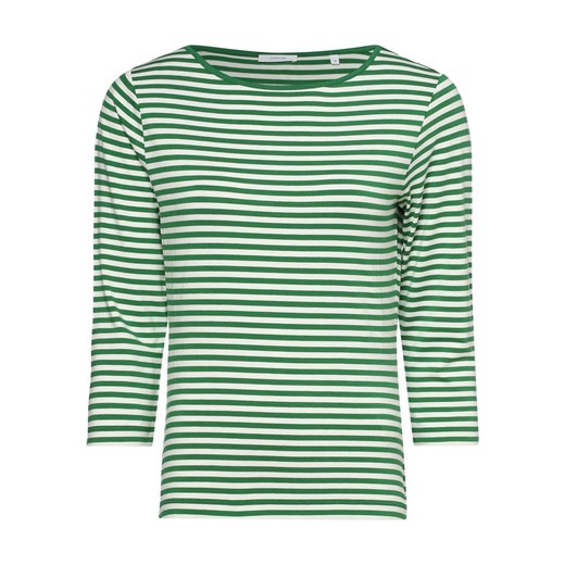 Opus Koszulka damska Kobiety wiskoza zielony w paski ze sklepu vangraaf w kategorii Bluzki damskie - zdjęcie 152701843