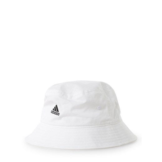 adidas Sportswear Damski bucket hat Kobiety Bawełna biały jednolity ze sklepu vangraaf w kategorii Kapelusze damskie - zdjęcie 152703070
