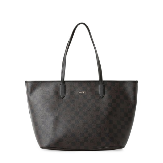JOOP! Damska torba shopper Kobiety Sztuczna skóra czekoladowy wzorzysty ze sklepu vangraaf w kategorii Torby Shopper bag - zdjęcie 152703081