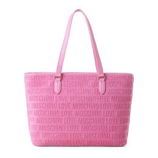 Love Moschino Damska torba shopper Kobiety Tekstylia wyrazisty róż jednolity Love Moschino ONE SIZE vangraaf