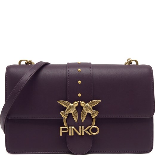 Pinko Skórzana torebka na ramię LOVE CLASSIC ICON 16 CL Pinko Uniwersalny okazja Gomez Fashion Store