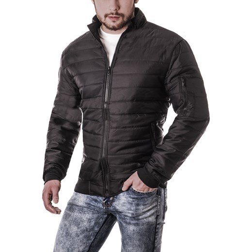 Przejściowa kurtka męska MY22 - czarna ze sklepu Risardi w kategorii Kurtki męskie - zdjęcie 152707923