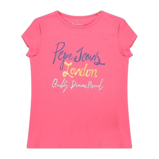 Pepe Jeans T-Shirt Farrah PG502441 Różowy Regular Fit Pepe Jeans 12 MODIVO