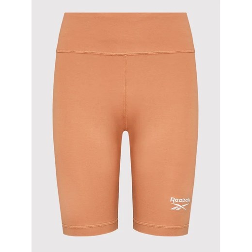 Reebok Szorty sportowe Identity Logo HB2314 Pomarańczowy Slim Fit Reebok M MODIVO