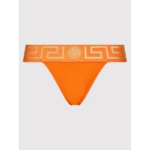 Versace Stringi Greca Border AUD01042 Pomarańczowy Versace 4 okazja MODIVO