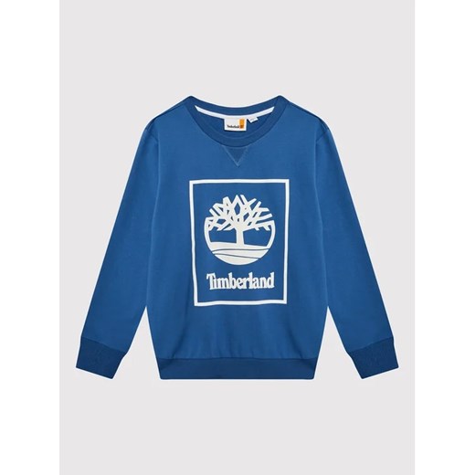 Timberland Bluza T25T12 D Niebieski Regular Fit Timberland 14Y MODIVO